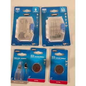 Hart 23 piece Rotary Tool Accessory Lot Carving Engraving Stone Glass Cutting